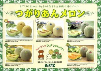 完熟アムさんメロン通販 青森産。つがりあんブランドを販売。お中元