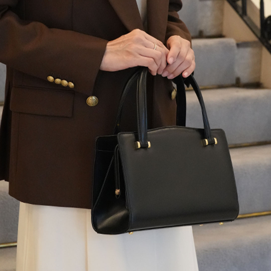 【傳濱野】大人の品性薫る、口金蝶々ロイヤルバッグVictoria （ヴィクトリア） 2way セレモニー 式典 結婚式バッグ 着物 バッグ 卒業式 バッグ 入学式 バッグ | 傳濱野 | 05