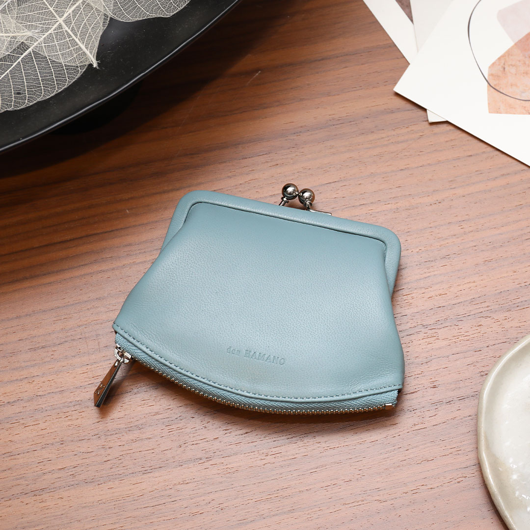 【傳濱野】まるでシフォンケーキみたいなふんわり上質ラムのがま口財布 chiffon gamaguchi wallet（シフォン がま口ウォレット） | 傳濱野 | 05