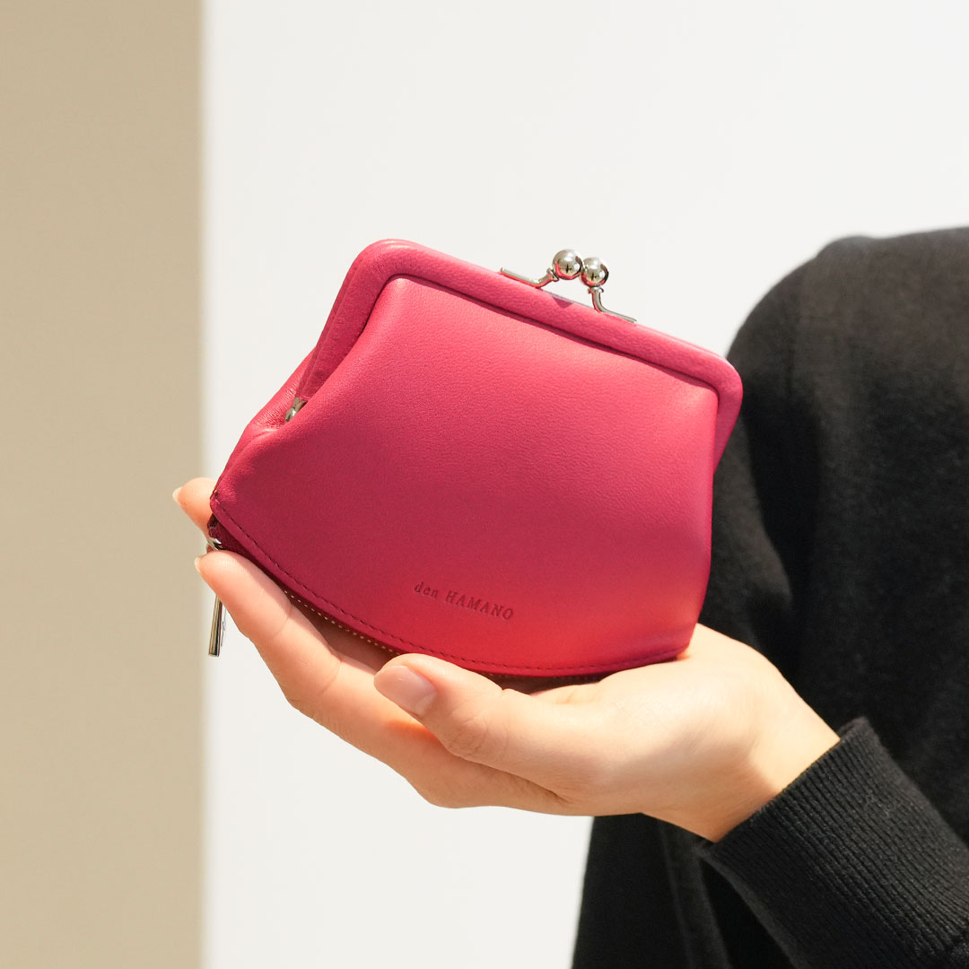 【傳濱野】まるでシフォンケーキみたいなふんわり上質ラムのがま口財布 chiffon gamaguchi wallet（シフォン がま口ウォレット） | 傳濱野 | 04