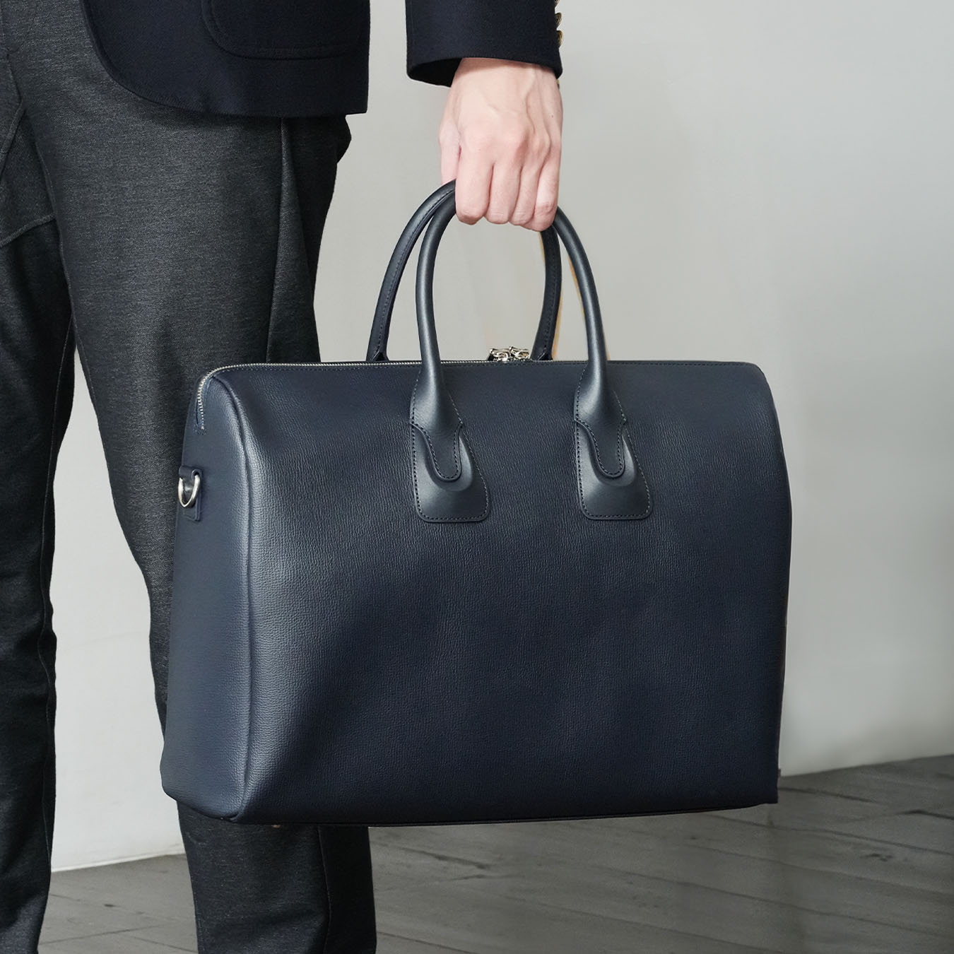 【傳濱野】≪メンズ≫出張に最適なキャリーオールボストンCavaliere Dario（カヴァリエーレ・ダリオ） | 傳濱野 | 02