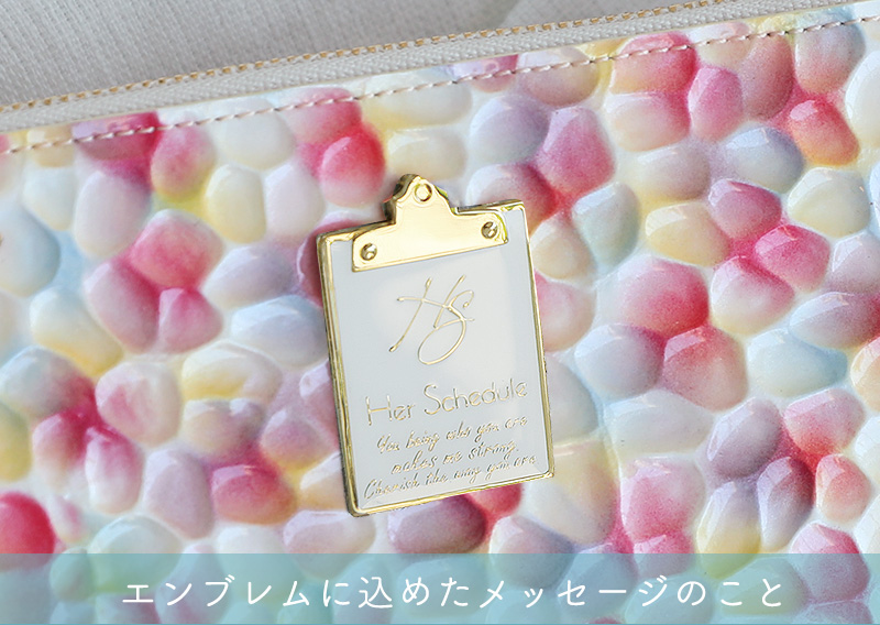 HerSchedule 【HerSchedule】チェレットbillfold(二つ折り HerSchedule 【HerSchedule】チェレットbillfold(二つ折り