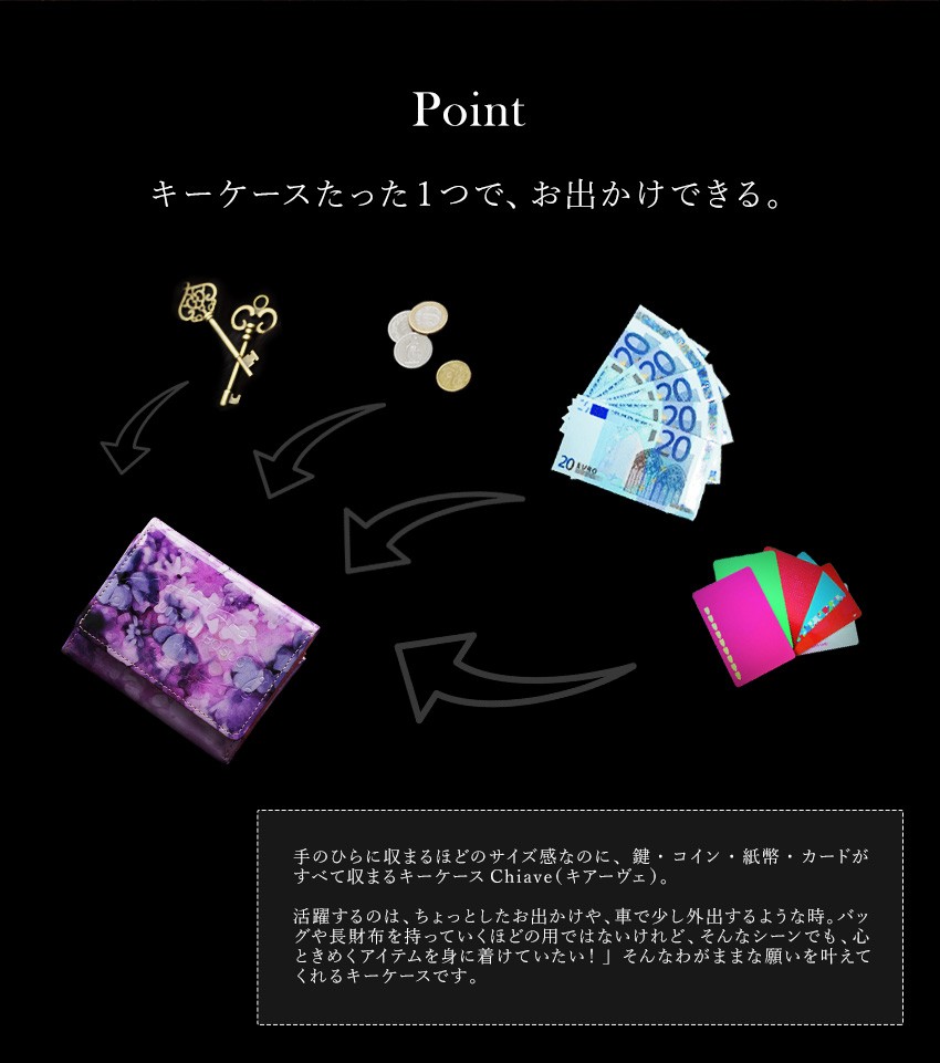 FRUTTI】キーケース Chiave Alice -Magic Hour-（マジックアワー