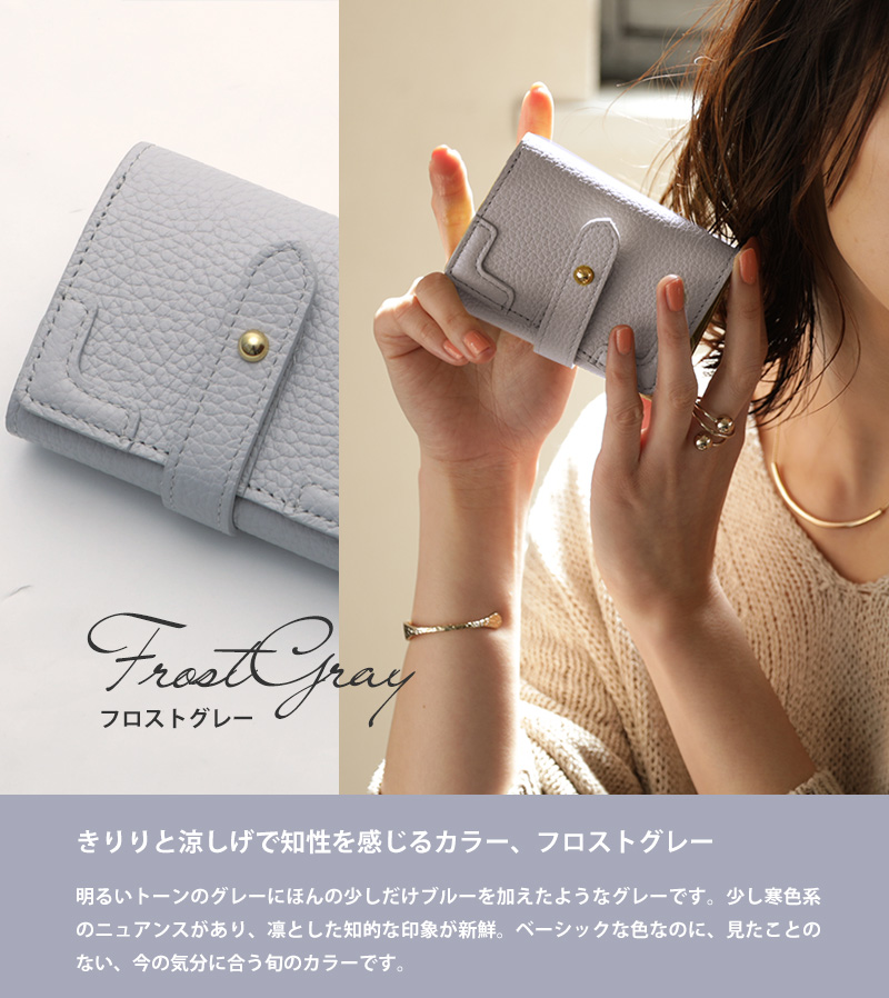 HerSchedule】trunk mini wallet トランク ミニウォレット（三つ折り