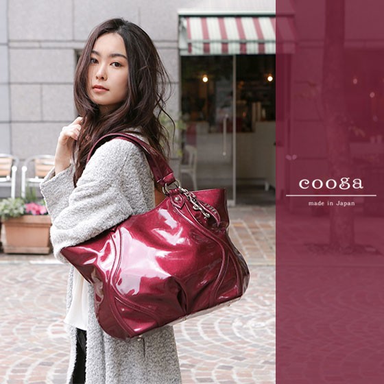 ブランドショッパー付き Waves Cooga トートバッグ 軽量 A4 ガーネット 上質で快適 Khappykombucha Com