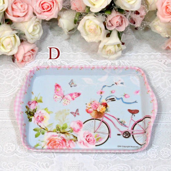 売り尽くしセール】ミニトレイ トレー ローズ食器 ローズ雑貨 バラ雑貨