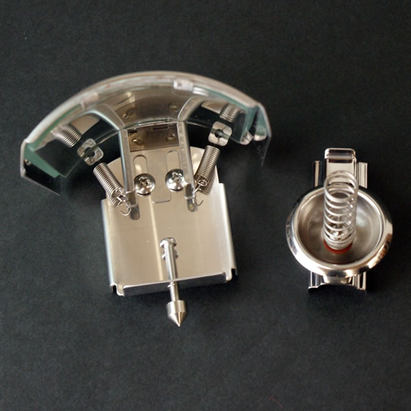 石のローソク立て用 風防 WD-10R ステンレス 1枚 お墓・墓参り