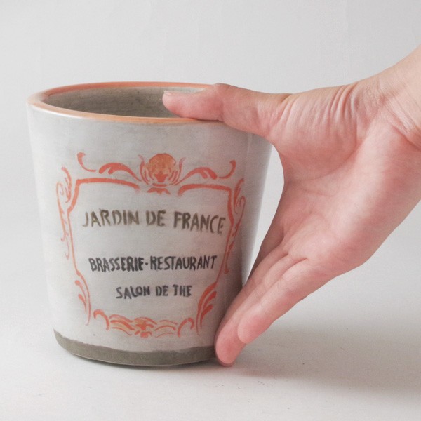 St clement france 陶製 カラーの鉢カバー 売り出し大特価 epsiel.net