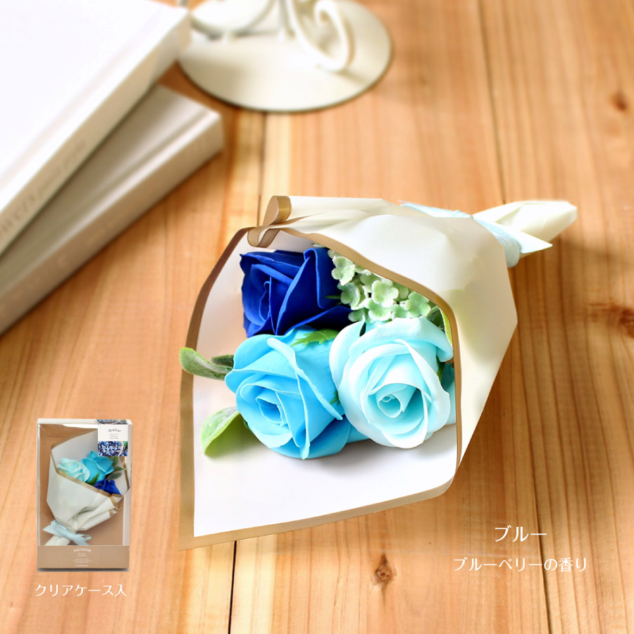プレシャス ミニブーケ ソープフラワー アロマ ケース入り 香り