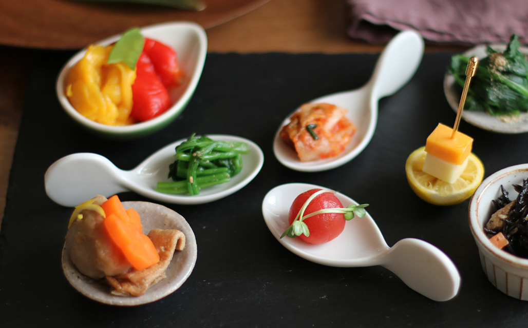 食器 美濃焼 磁器 アミューズスプーン ワンスプーン スプーン