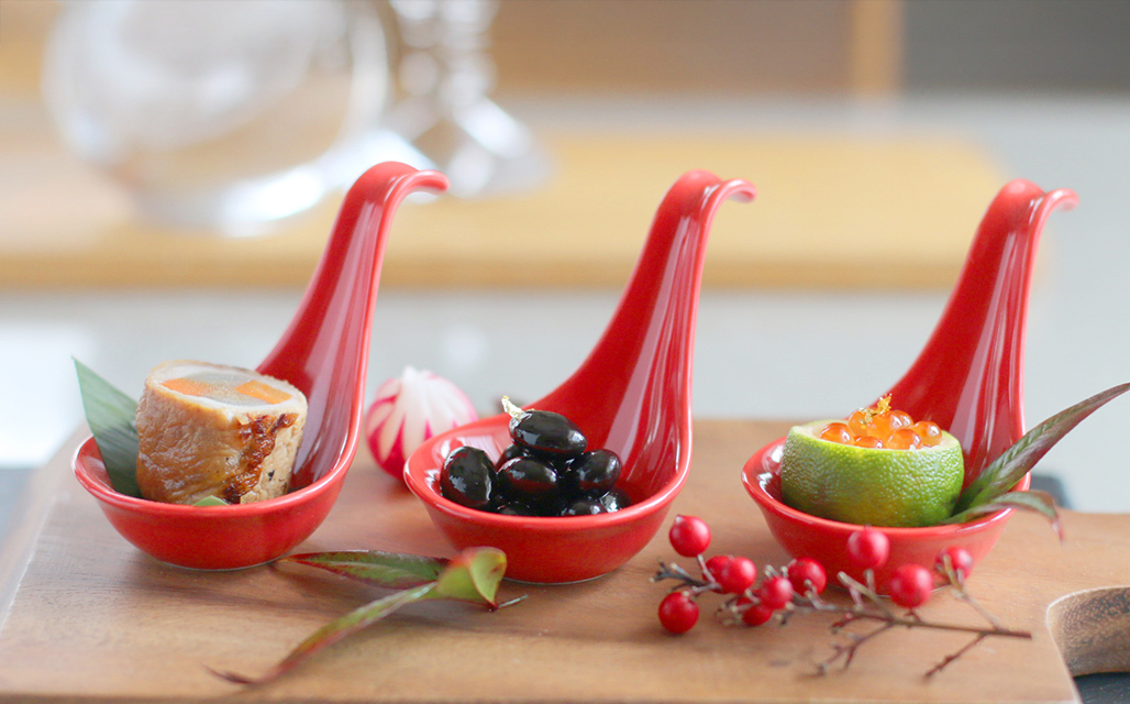 食器 美濃焼 珍味入れ プチボウル ワンスプーン 置きレンゲ アミューズ