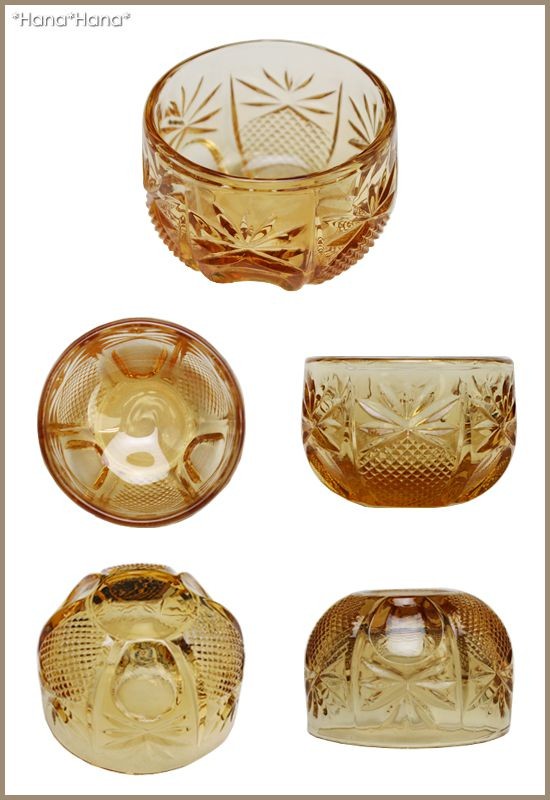 ADERIA 食器 ガラス食器 鉢 小鉢 茜 ガラス珍味入れ 豆鉢 4.5cm