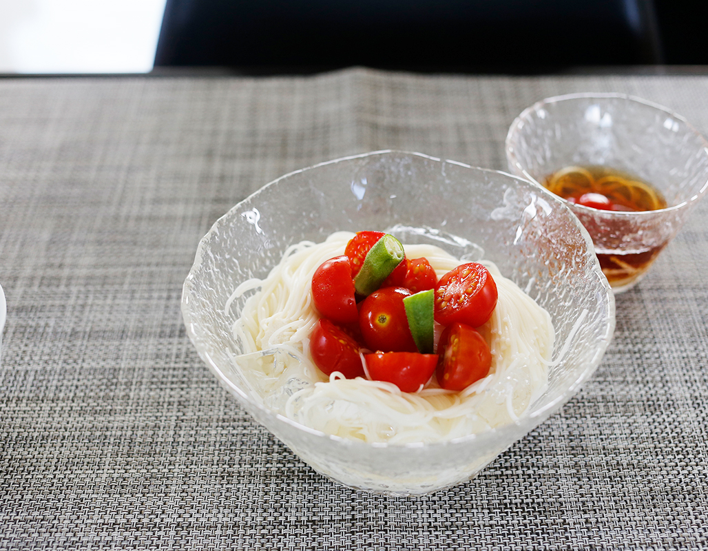 津軽びいどろ 食器 ガラス食器 中鉢 深鉢 盛鉢 ボウル 16cm ガラス