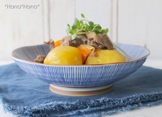 渕茶 染千筋 浅中鉢 17cm 波佐見焼 // 和食器 食器 浅鉢 深皿 盛鉢