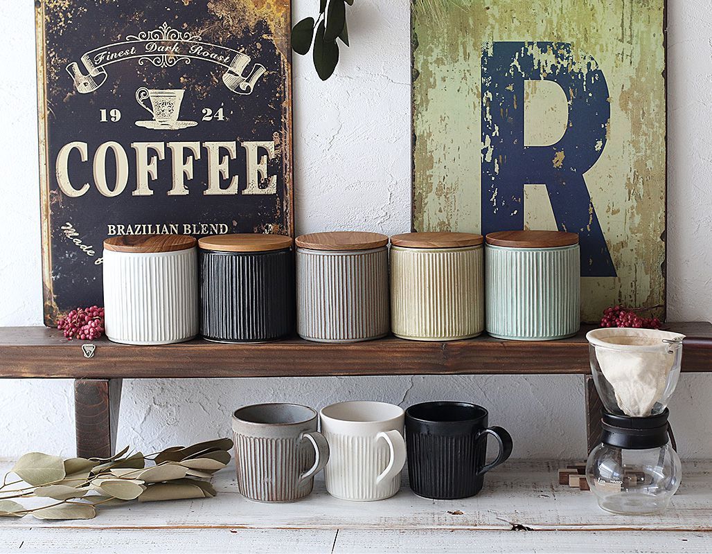 LOLO（ロロ） LOLO YT SALIU 伸光窯 マグカップ 280ml 縦ライン SA00