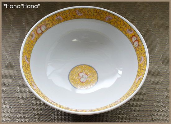 食器 美濃焼 ラーメン どんぶり 丼 おしゃれ 中華 6.8高台丼 21.5cm 桃