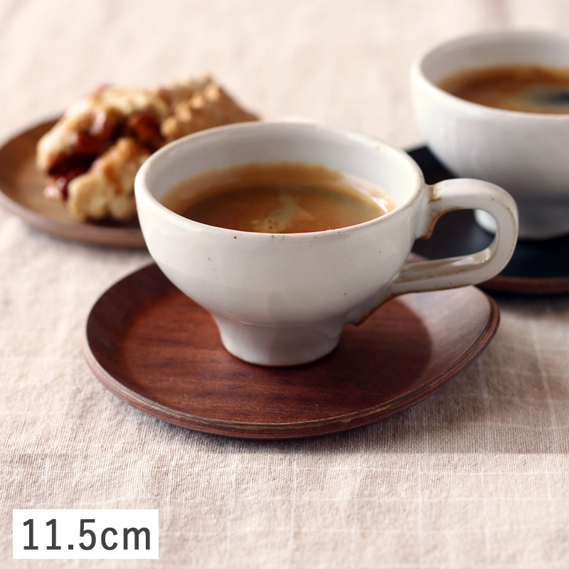 在庫限り／ コースター 茶托 茶たく お茶請け 菓子皿 木製 おしゃれ 耳