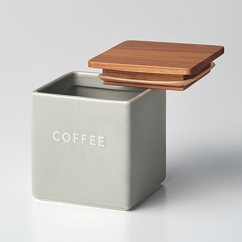 LOLO（ロロ） LOLO B STYLE KITCHEN スクエア キャニスターBS01 グレー