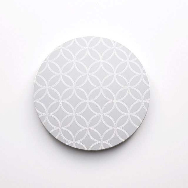 ALART アルアート アルミプレート フラットプレート 丸 S うるし敷台