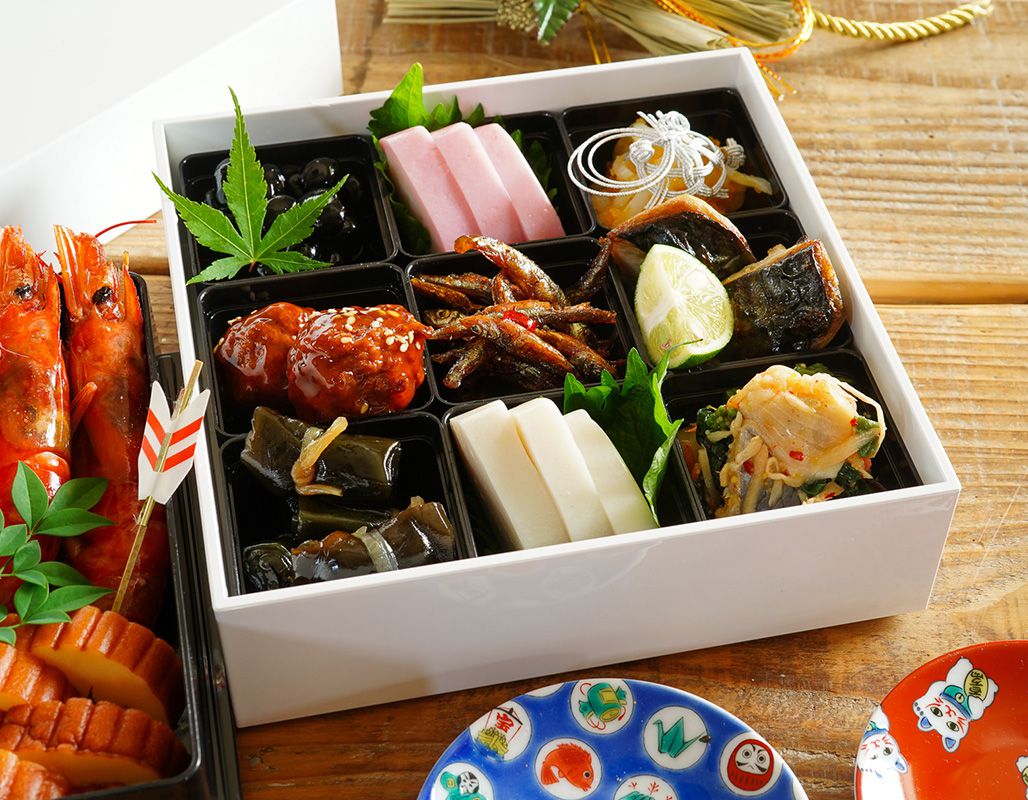 NH home オードブル重箱 3段 18cm ホワイト (お取り寄せ品）仕切り箱