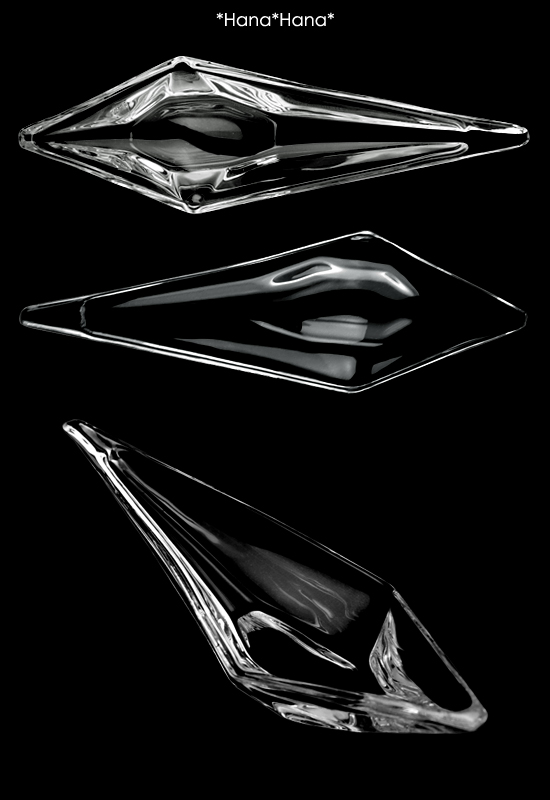 東洋佐々木ガラス ガラス アミューズ スプーントレー(ひし型)15.3cm