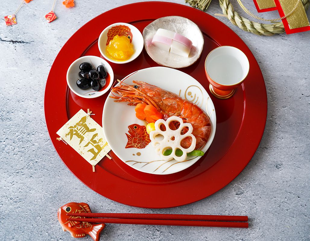 お正月に！重箱と皿と箸置きのセット bikk818001_i1.jpg