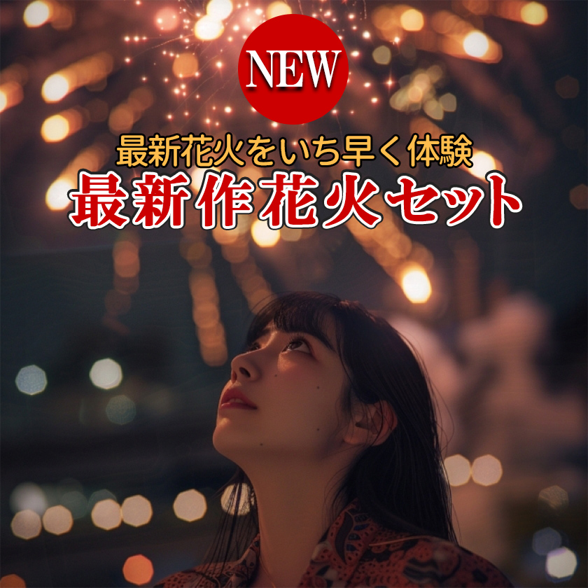 最新作花火セット