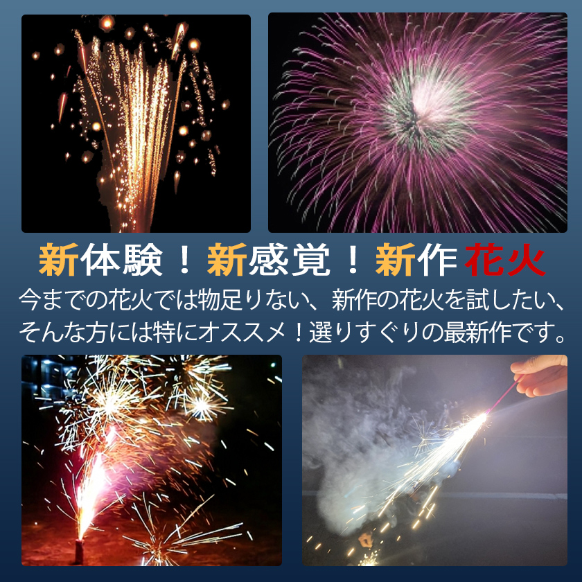 最新作花火セット