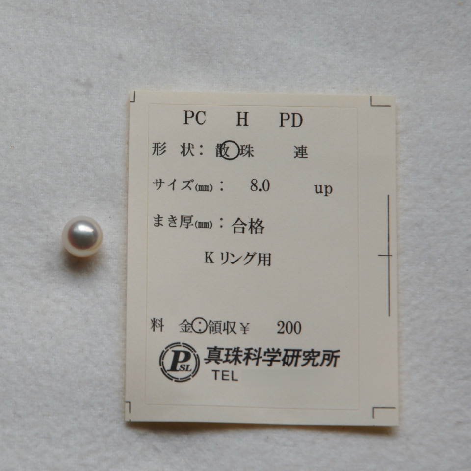 アコヤパール　オーロラオーシャンブルークラス　8.0〜8.5㎜　M343 アコヤナチュラルブルー真珠ネックレス7.5-8.0mmオーロラブルー