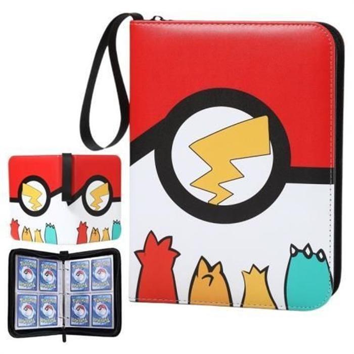 カードバインダー ポケモン 4ポケット 両面 ４００枚収納 ファイル ケース トレーディングカードゲーム |  | 09