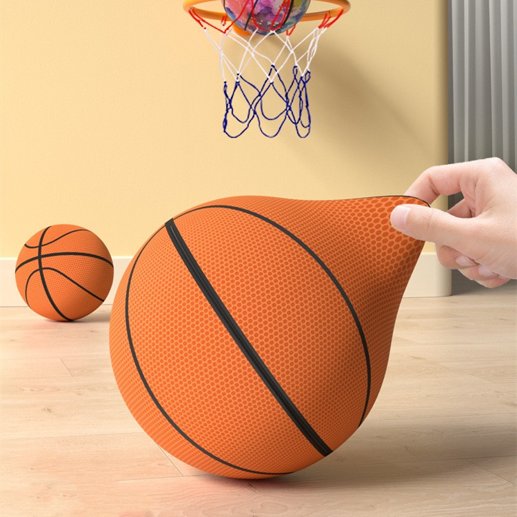 静音 サイレントボール バスケ 5/7 ゴール付き選択 安全 サイレントバスケットボール バスケットボール 練習 子ども 子供 小学生 子ども |  | 01