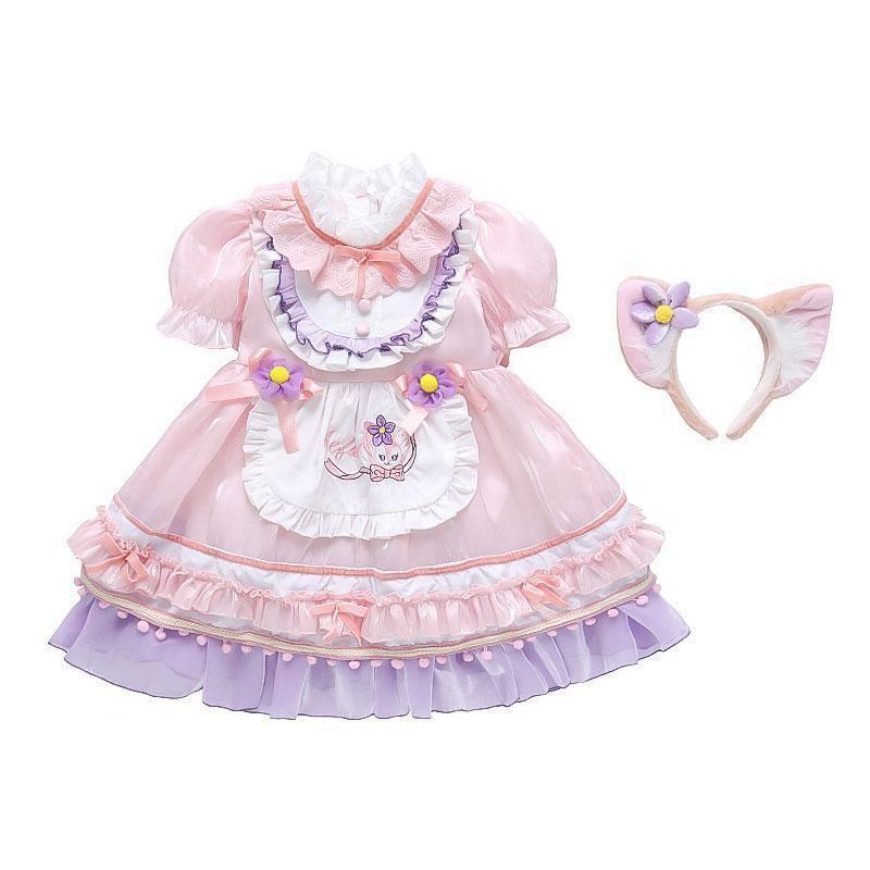 【章姫】リーナベル　コスチューム　ティペットとブラックドレス　2セット 章姫】リーナベル コスチューム ティペットとブラックドレス 2