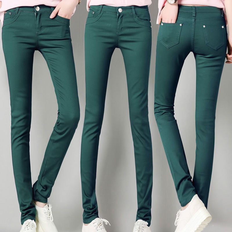 デニムパンツ スキニー レディース ストレッチパンツ ジーンズ セール 薄手 カーゴ ジーパン スキニーデニム スリムパンツ 仕事着 ボトムス ズボン |  | 08