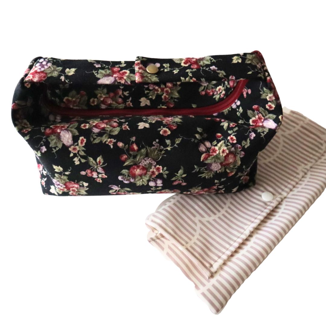 布ナプキンポーチ ポーチ 布ナプキン たっぷり Lサイズ おむつポーチ