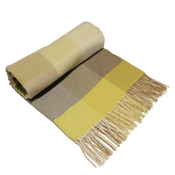 ストール 秋冬 大判 カシミヤタッチ マフラー チェック柄 カラー