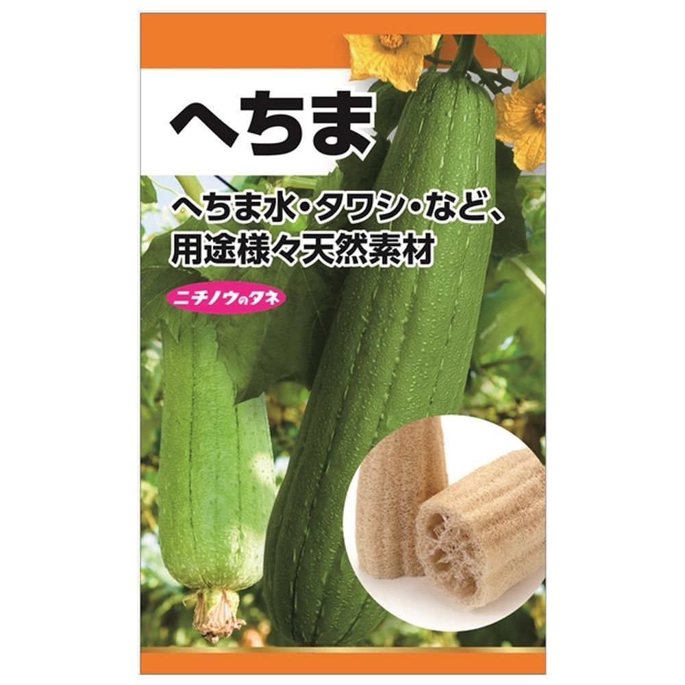 へちま へちま(糸瓜) 種・小袋 （4ml） : tanex-0033 : 苗木部 花