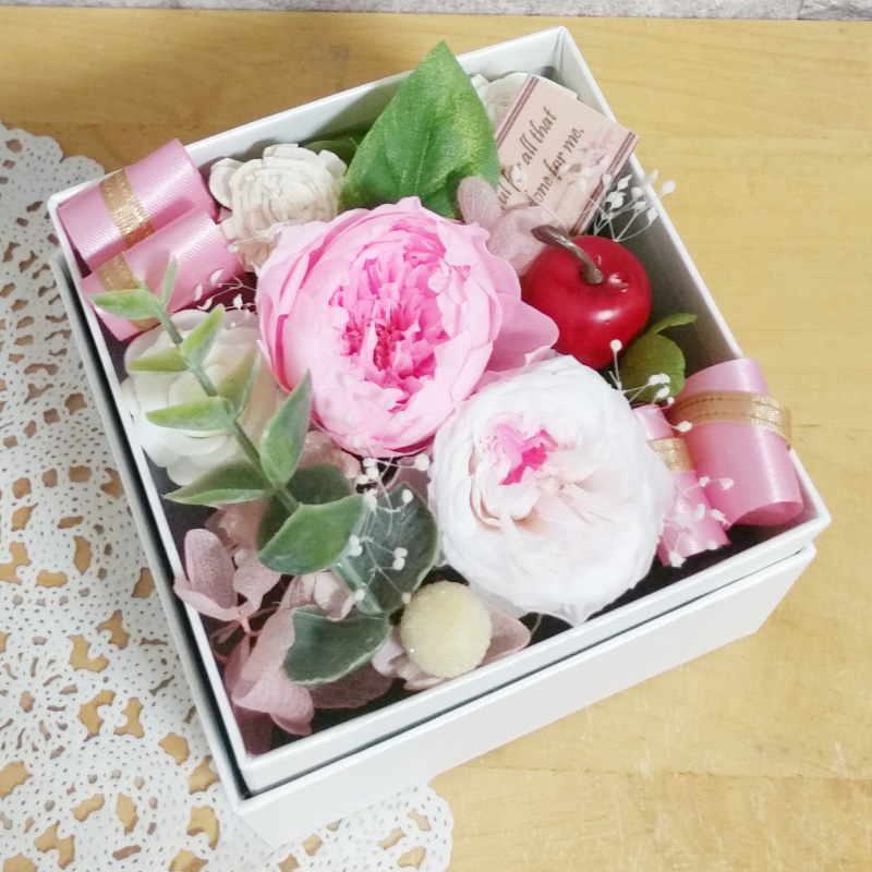 プリザーブドフラワー 花 誕生日プレゼント ギフト 女性 母 定年 結婚