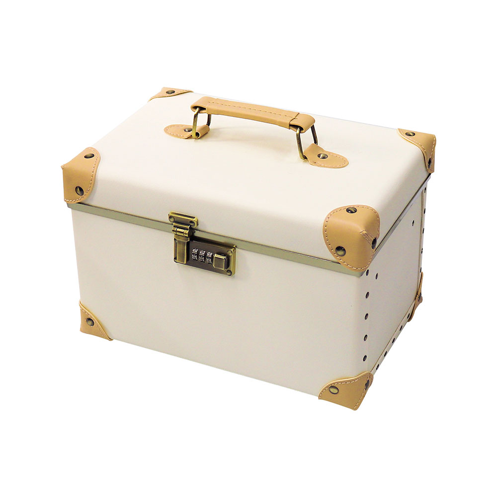 レビュー投稿でポーチプレゼント］メイクボックス 鏡付き クリスマス