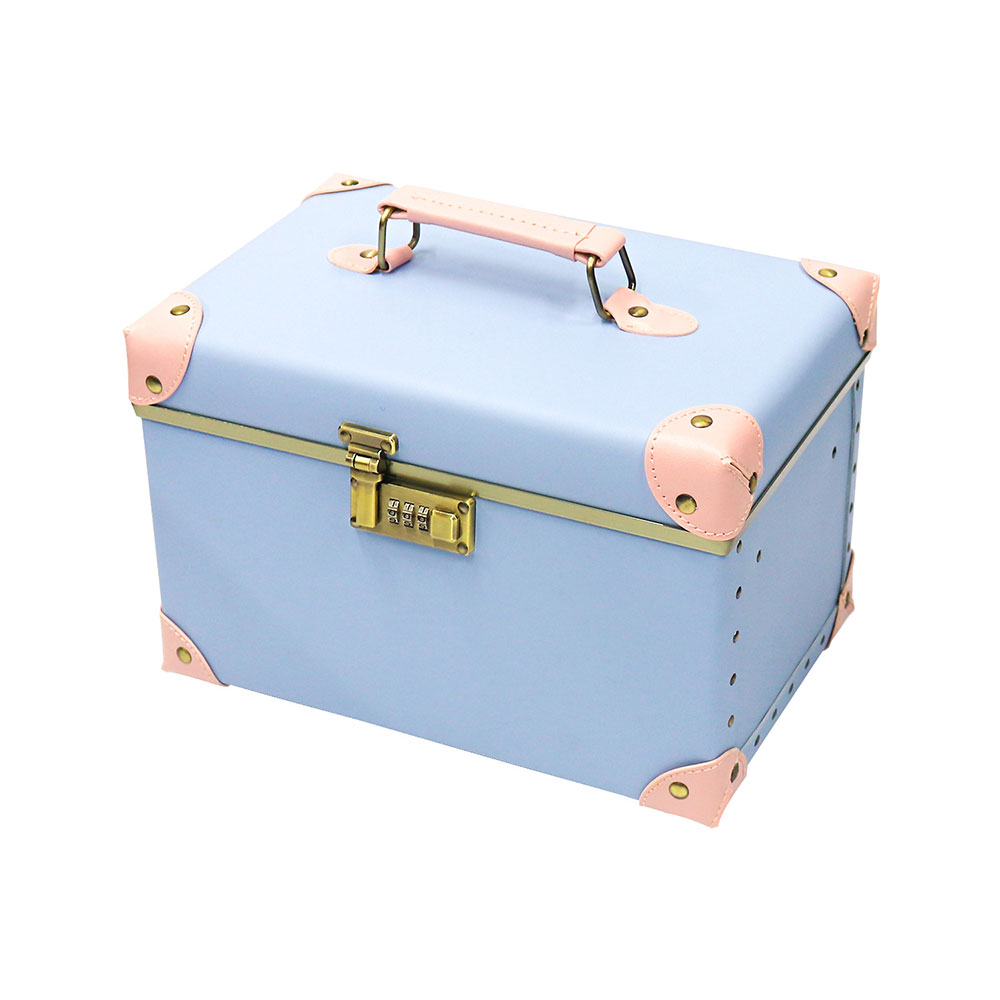 ポーチプレゼント ホワイトデー】メイクボックス 鏡付き 大容量 コスメ