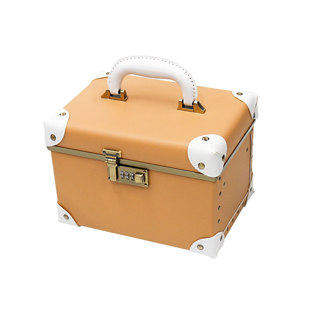 メイクボックス 鏡付き 大容量 コスメボックス 化粧品 コスメ収納 S