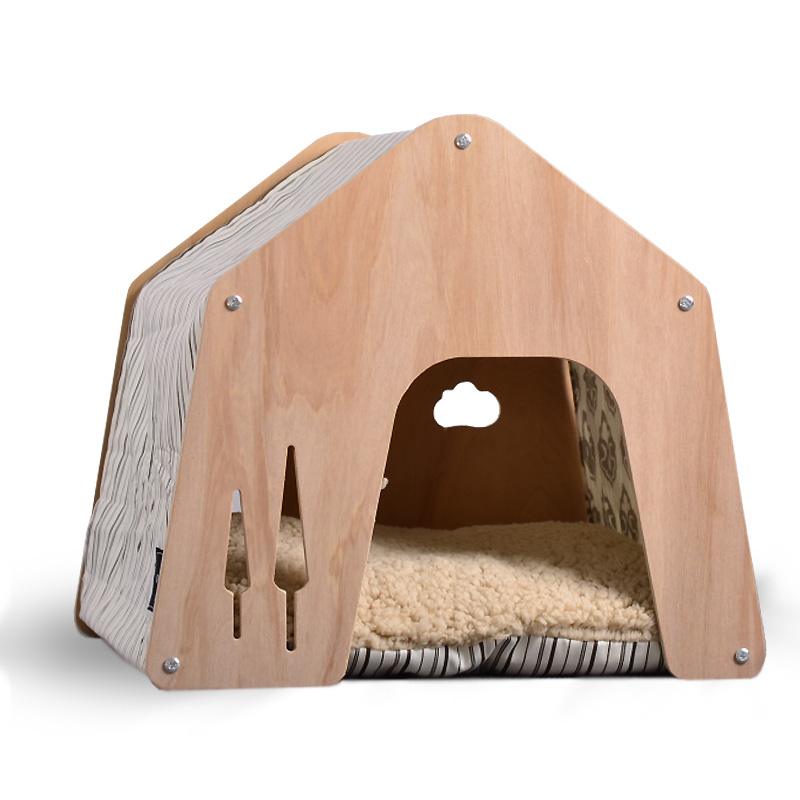 送料無料】ペット用 家 DH-7 Mサイズ ハウス 小屋 ゲージ 犬 猫 小型犬