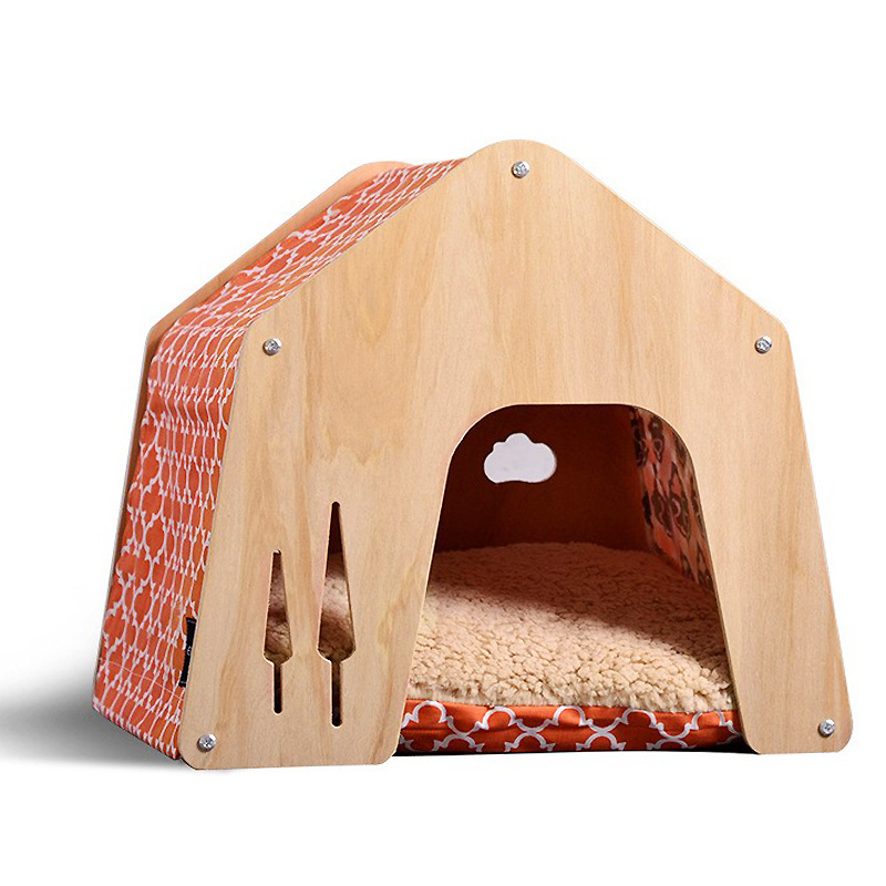 送料無料】ペット用 家 DH-7 Mサイズ ハウス 小屋 ゲージ 犬 猫 小型犬