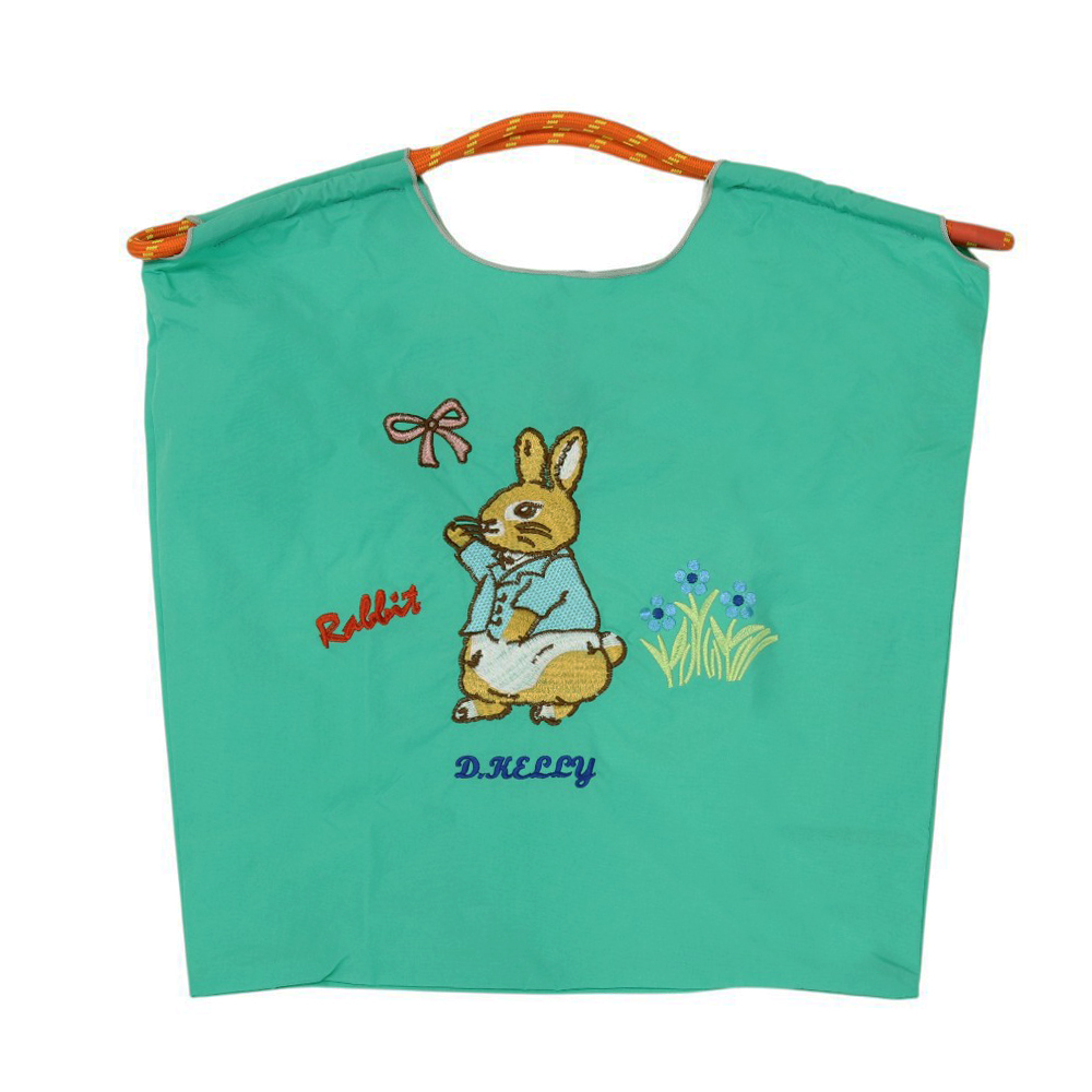 刺繍 エコバッグ トートバッグ 折りたたみ 肩掛け 巾着 生活防水 コンパクト 軽量 おしゃれ ショッピングバッグ レジ袋【ecobag】【ハナイズムジャパン】 |  | 04