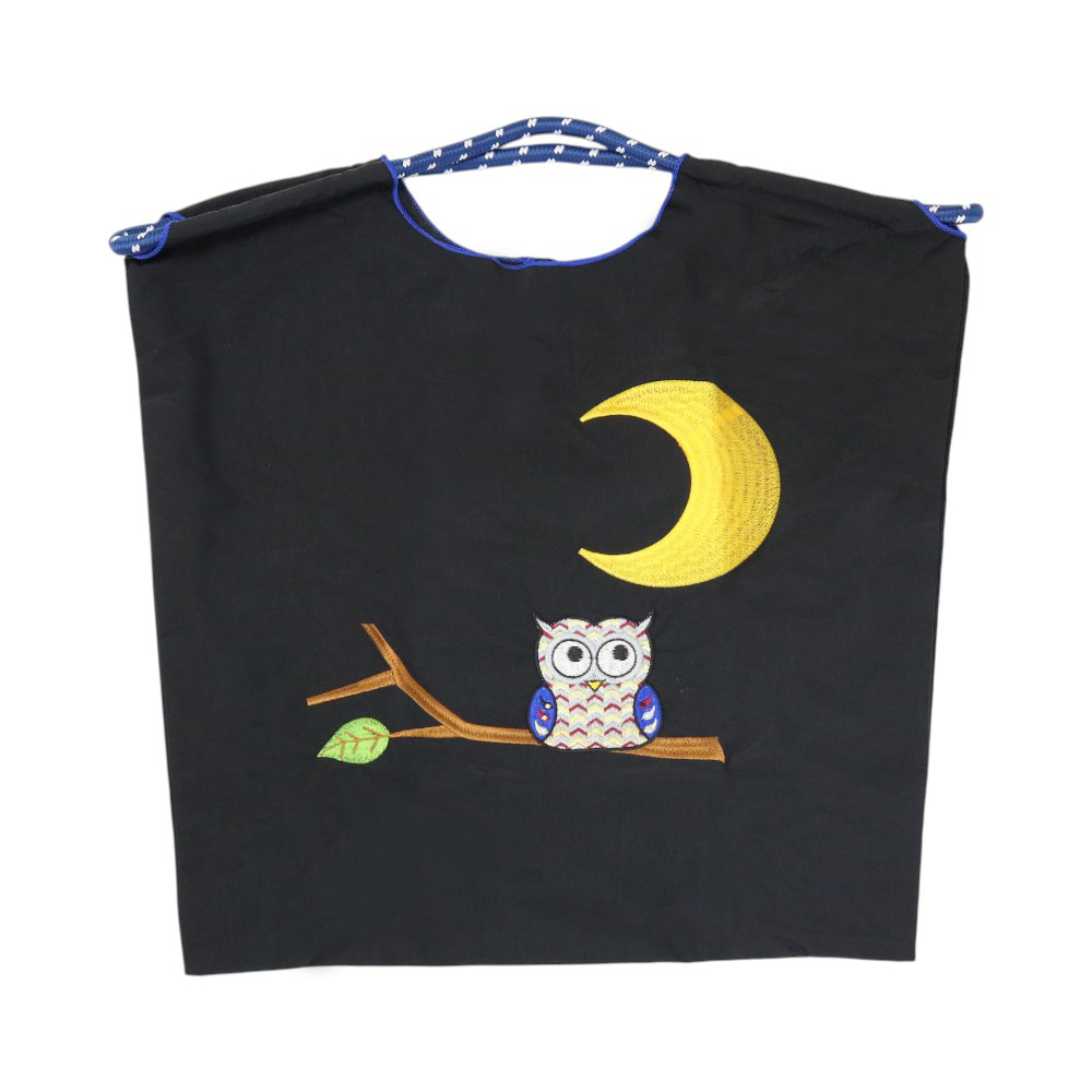 刺繍 エコバッグ トートバッグ 折りたたみ 肩掛け 巾着 生活防水 コンパクト 軽量 おしゃれ ショッピングバッグ レジ袋【ecobag】【ハナイズムジャパン】 |  | 09