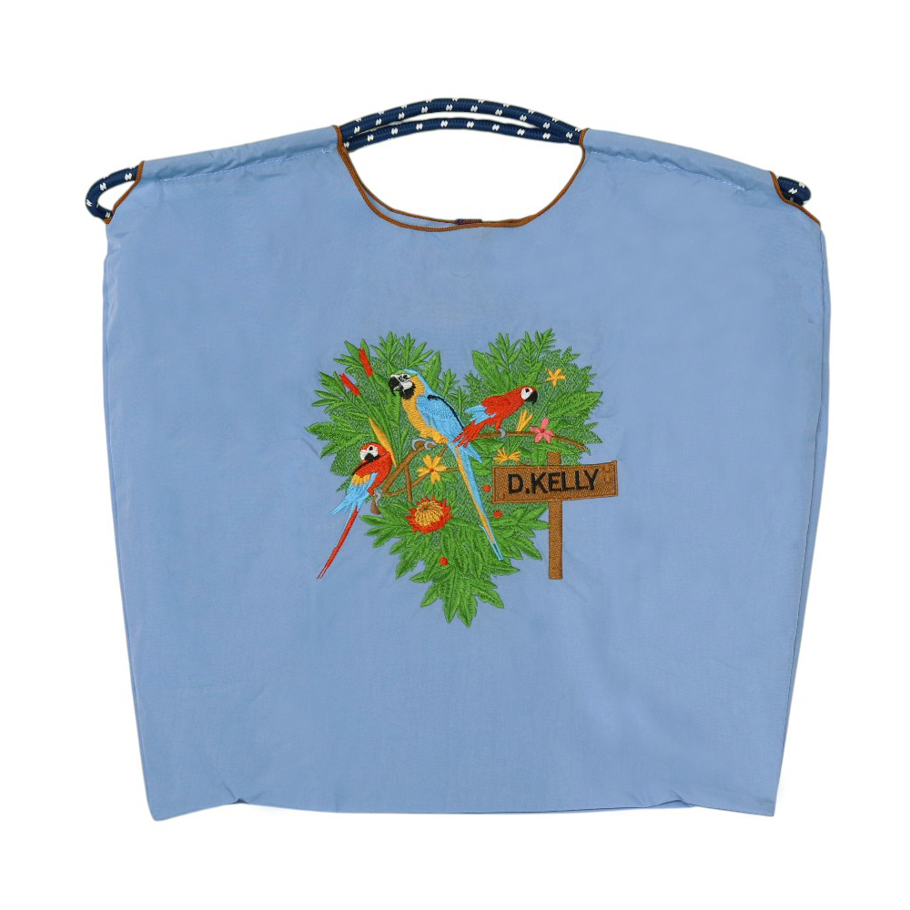 刺繍 エコバッグ トートバッグ 折りたたみ 肩掛け 巾着 生活防水 コンパクト 軽量 おしゃれ ショッピングバッグ レジ袋【ecobag】【ハナイズムジャパン】 |  | 10