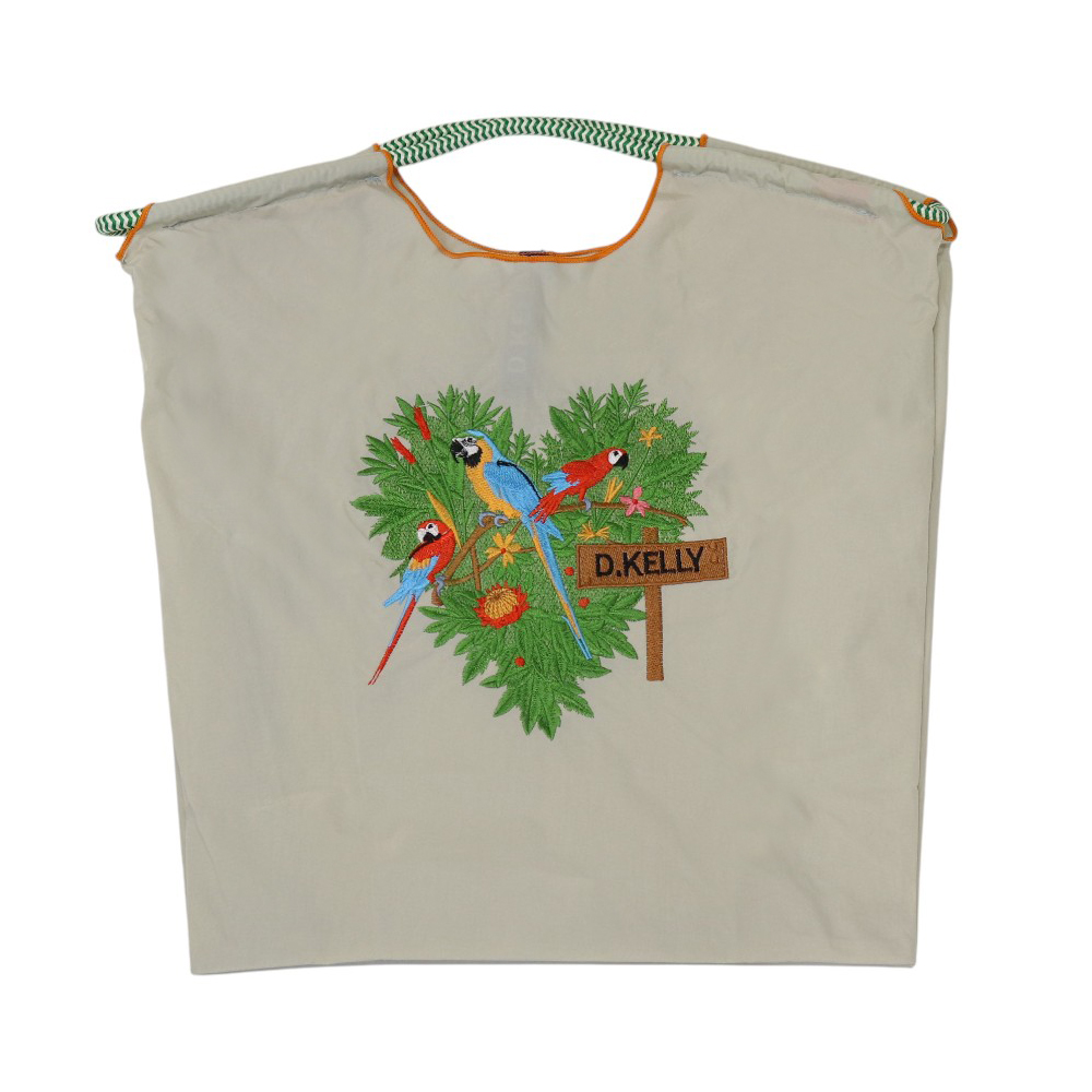 刺繍 エコバッグ トートバッグ 折りたたみ 肩掛け 巾着 生活防水 コンパクト 軽量 おしゃれ ショッピングバッグ レジ袋【ecobag】【ハナイズムジャパン】 |  | 11