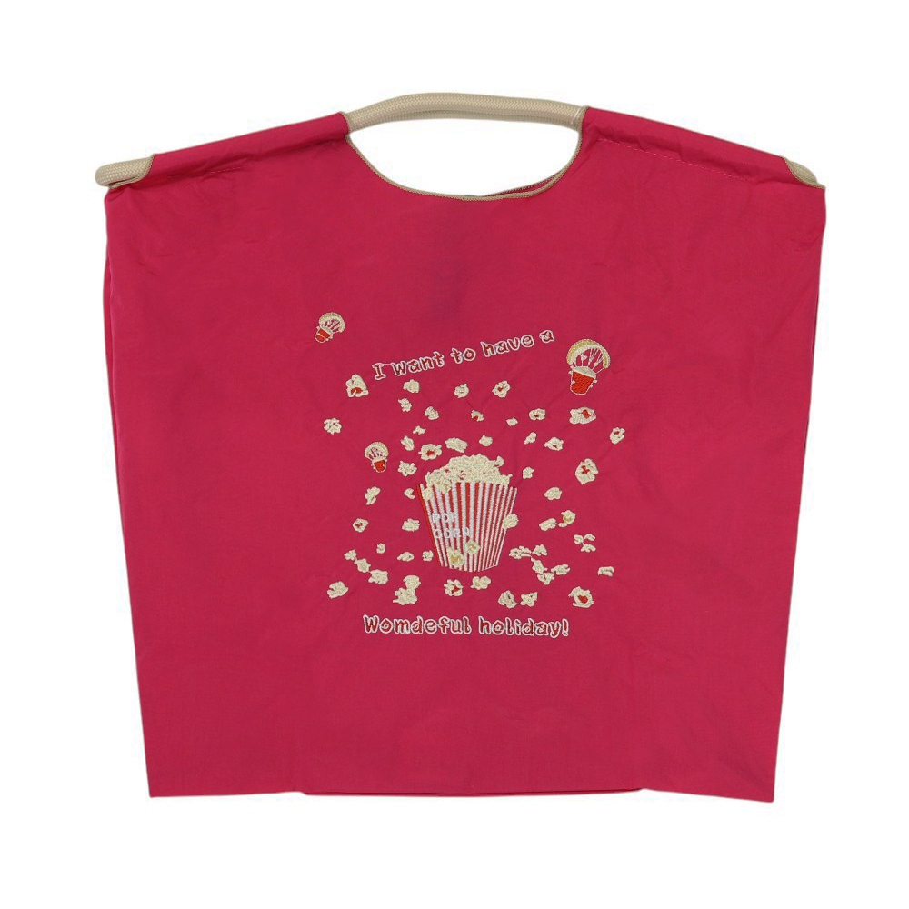 刺繍 エコバッグ トートバッグ 折りたたみ 肩掛け 巾着 生活防水 コンパクト 軽量 おしゃれ ショッピングバッグ レジ袋【ecobag】【ハナイズムジャパン】 |  | 20