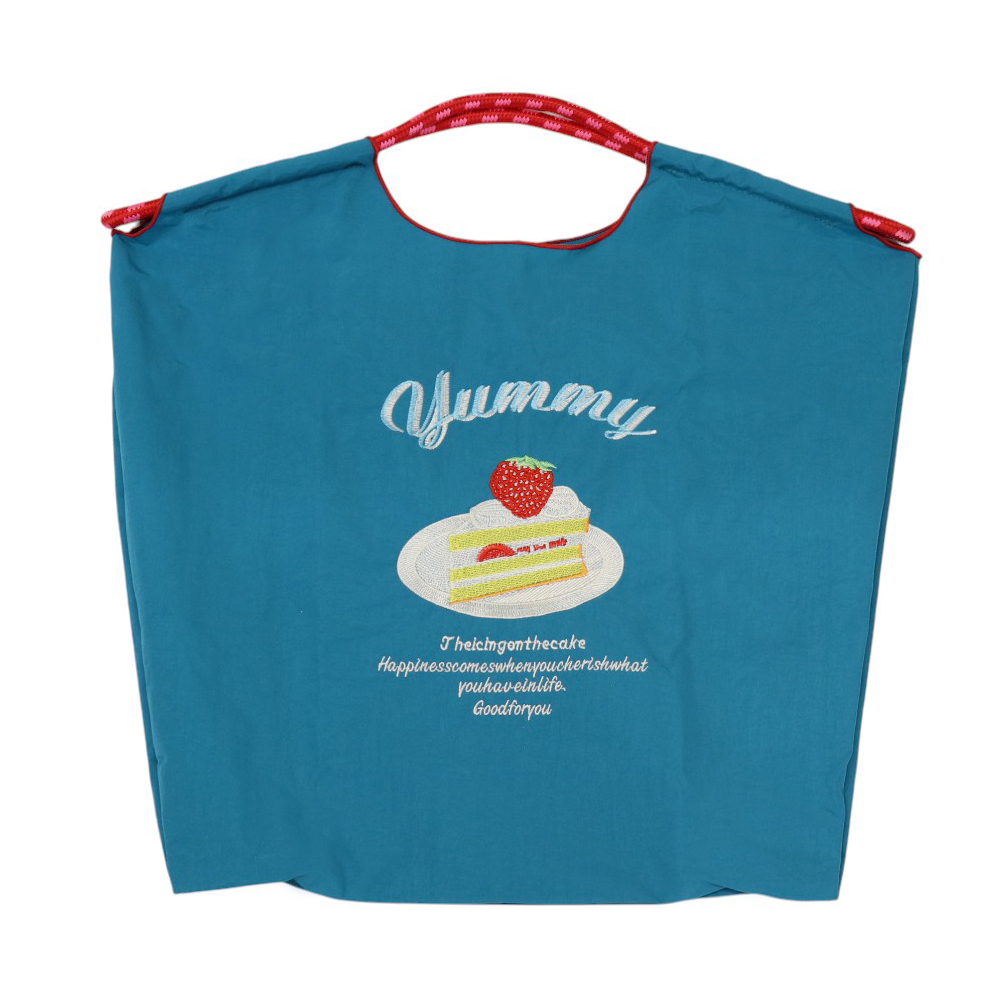 刺繍 エコバッグ トートバッグ 折りたたみ 肩掛け 巾着 生活防水 コンパクト 軽量 おしゃれ ショッピングバッグ レジ袋【ecobag】【ハナイズムジャパン】 |  | 22