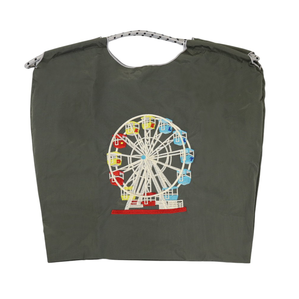 刺繍 エコバッグ トートバッグ 折りたたみ 肩掛け 巾着 生活防水 コンパクト 軽量 おしゃれ ショッピングバッグ レジ袋【ecobag】【ハナイズムジャパン】 |  | 24