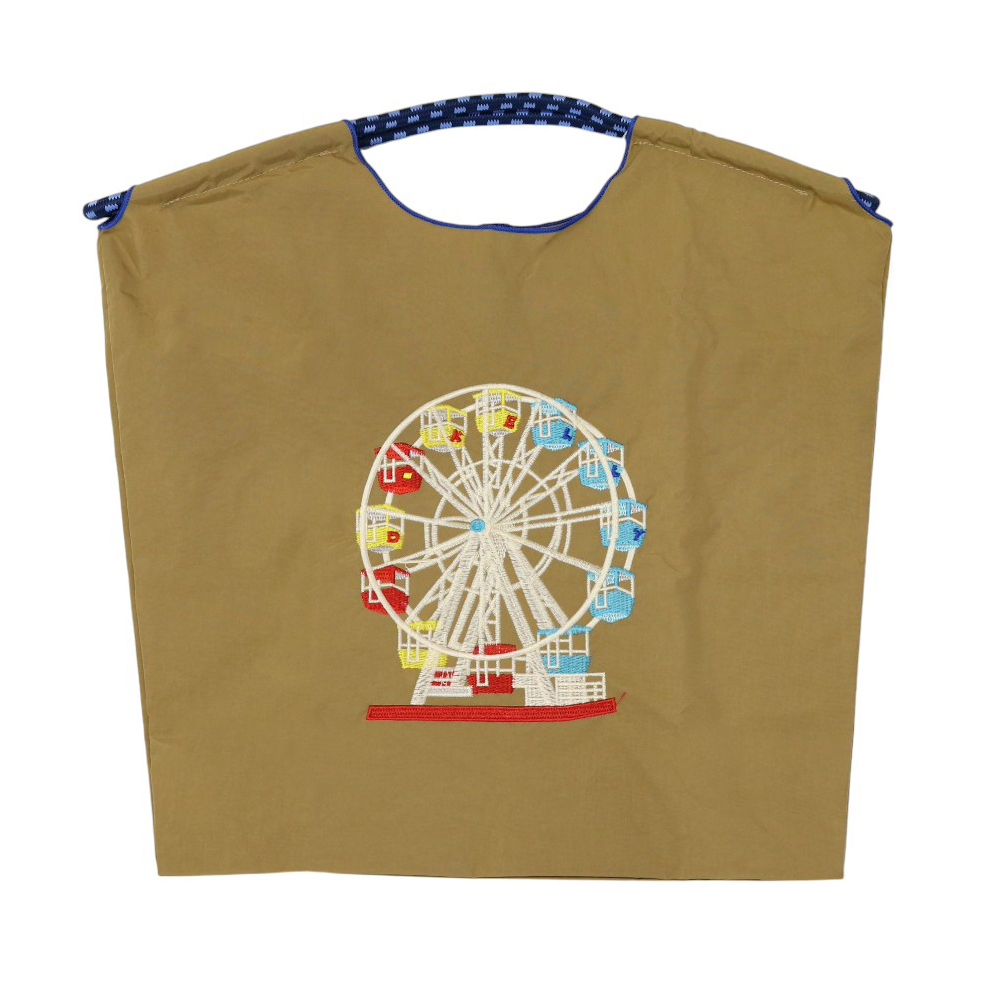 刺繍 エコバッグ トートバッグ 折りたたみ 肩掛け 巾着 生活防水 コンパクト 軽量 おしゃれ ショッピングバッグ レジ袋【ecobag】【ハナイズムジャパン】 |  | 25